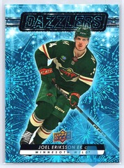 2023-24 Upper Deck Series 1 Blue Dazzlers #DZ-22 Joel Eriksson Wild